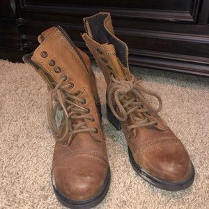 Steve Madden Combat Boots